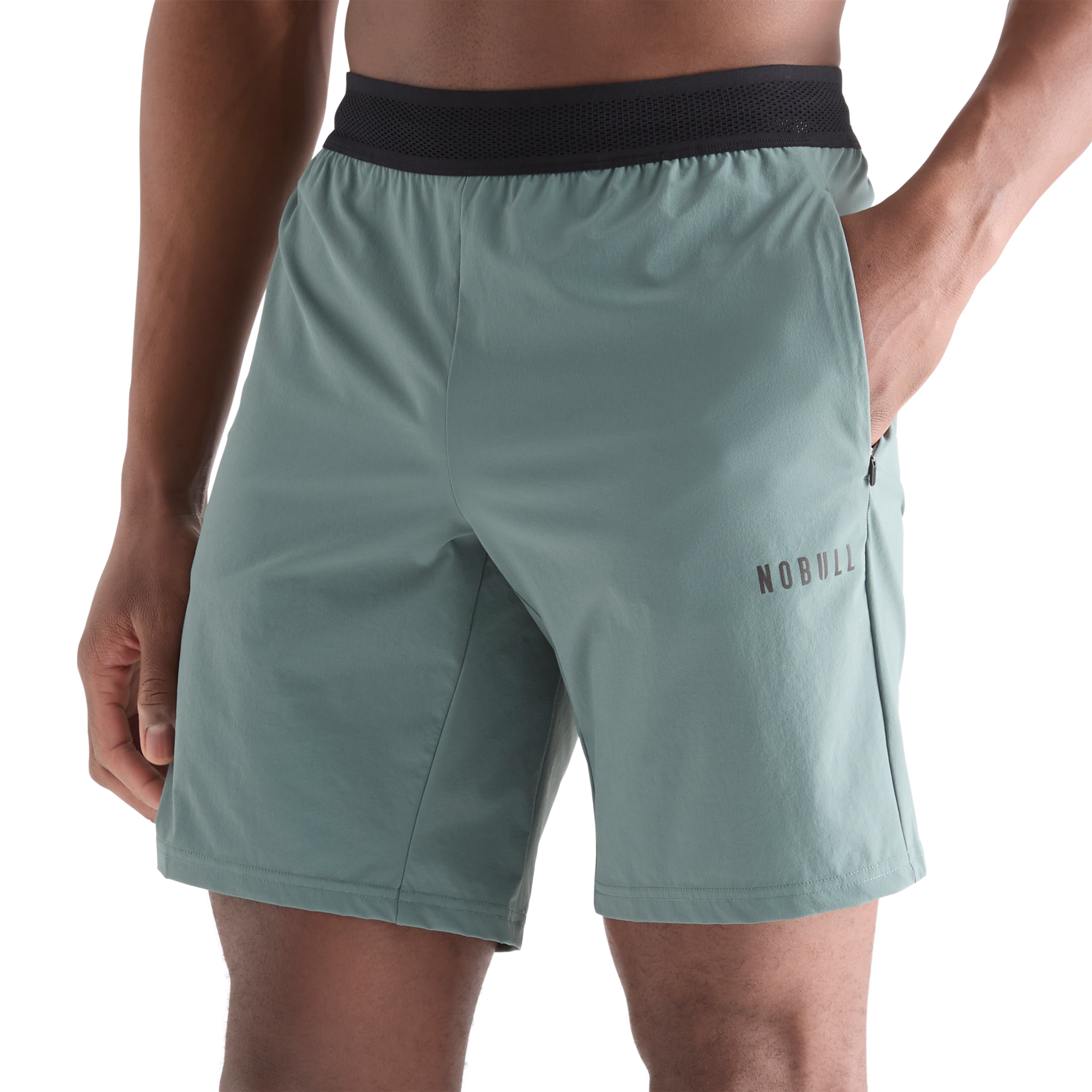Men's Stretch Solid Color Shorts 9