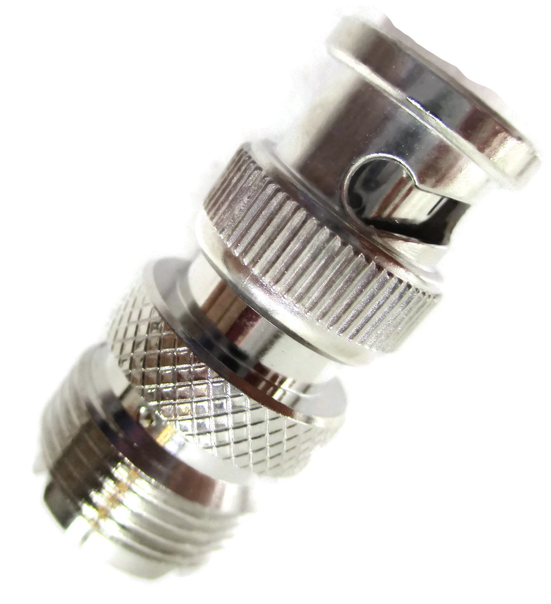 Kalibur KVAD1X BNC Male to UHF SO239 Adapter for CB Radio & Scanner Antennas - Perfect for Ham Radio, Emergency Communication & Signal Boosting