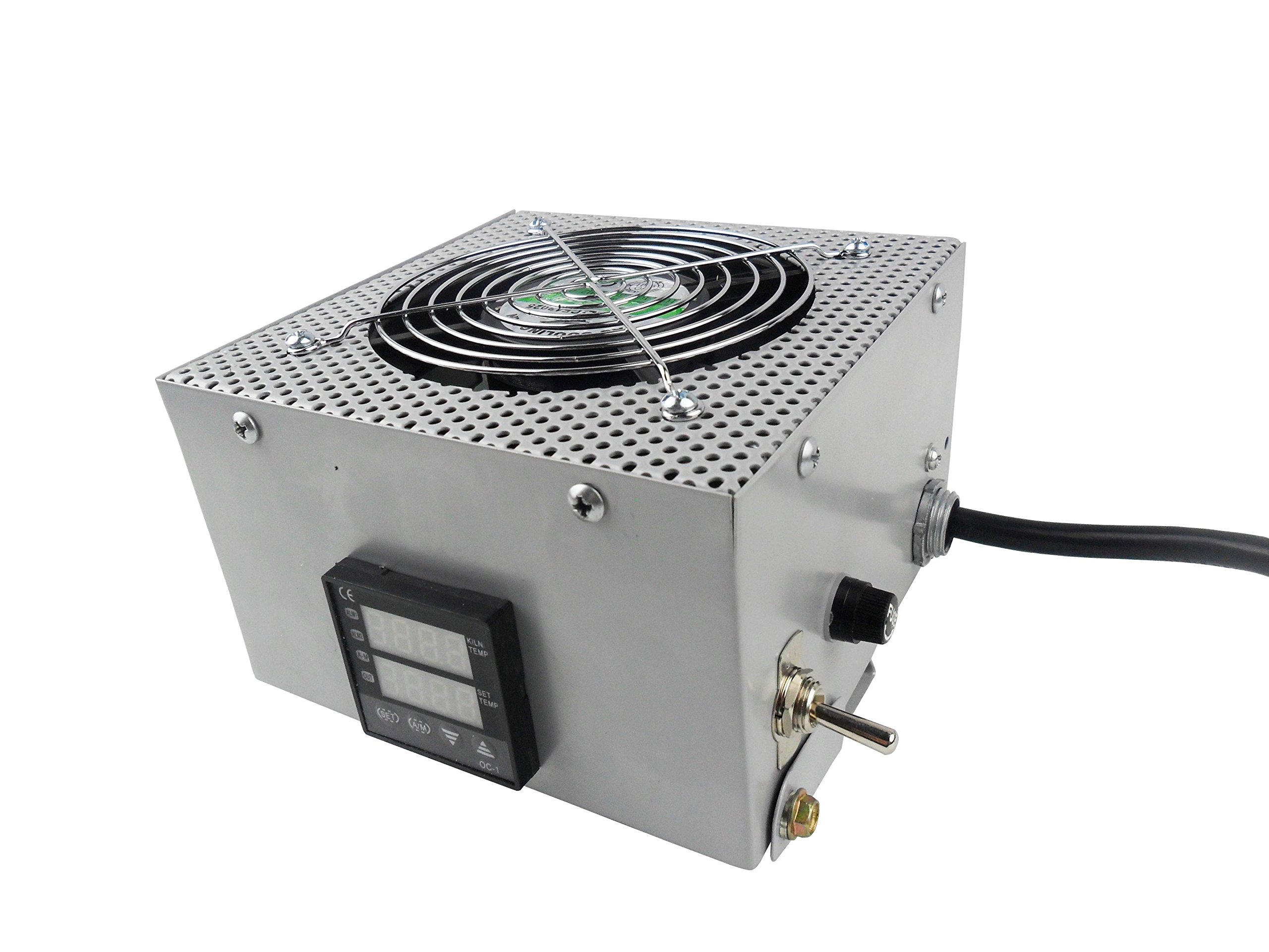 PMC Kiln & Controller Combo - Professional Ceramic Kiln with Digital Controller for Pottery, Glass Fusing & Metal Clay - Perfect for Home Studios & Art Classrooms