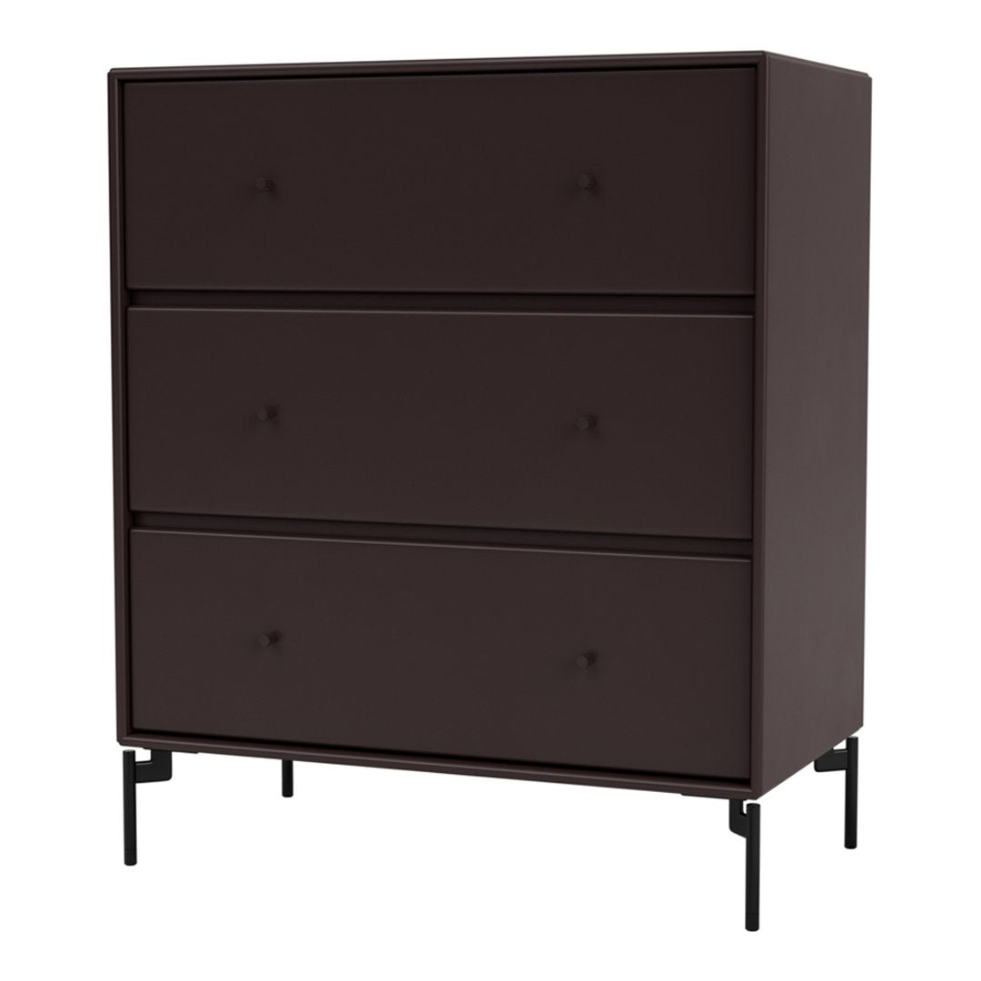 Peter J Lassen Carry Dresser by Montana Mobler - Stylish Wooden Chest of Drawers for Bedroom, Living Room & Office Storage