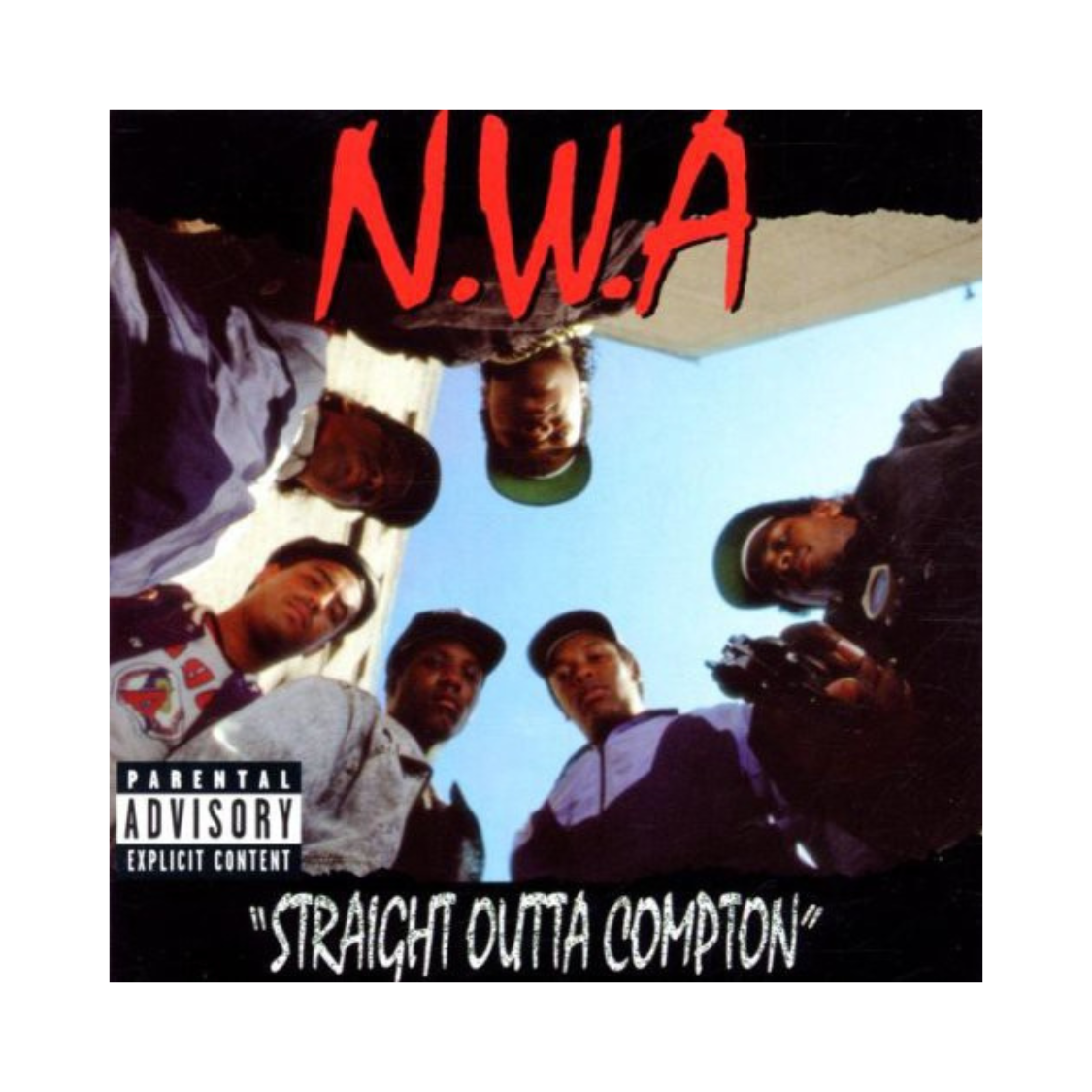 Straight Outta Compton CD - N.W.A Classic Hip Hop Album - Perfect for Music Lovers & Hip Hop Fans - Great for Home, Car, and Party Playback