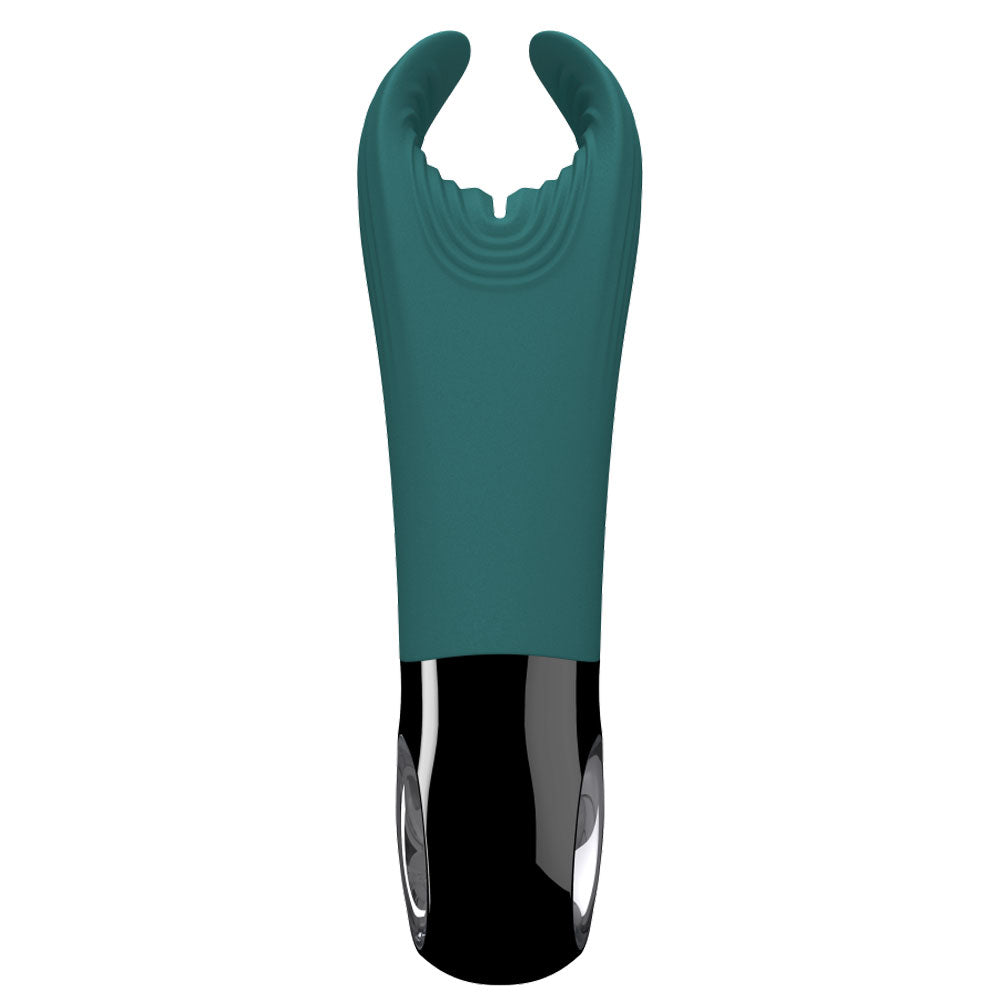 Fun Factory Manta - Rechargeable Vibrating Penis Stroker for Men - Waterproof & Body-Safe Silicone - Enhance Solo Play & Couples Intimacy - Perfect for Sensual Massage & Stimulation