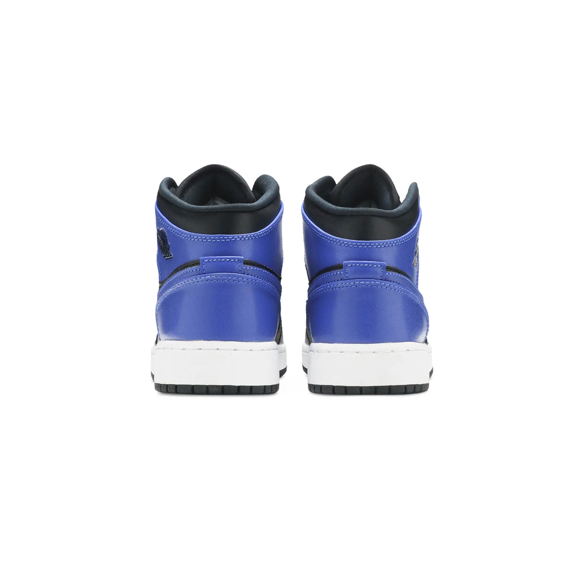 Air Jordan 1 Mid 'Hyper Royal' GS Basketball Shoes - Stylish Sneakers for Women & Girls - Perfect for Sports, Casual Wear & Street Fashion