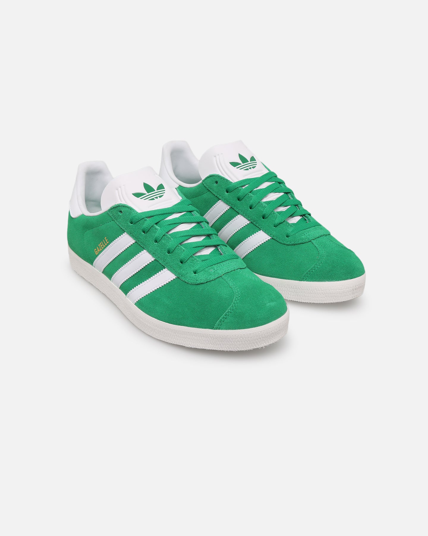 Adidas Gazelle Sneakers - Green & White Retro Running Shoes for Men & Women | Casual Wear, Gym, Street Style