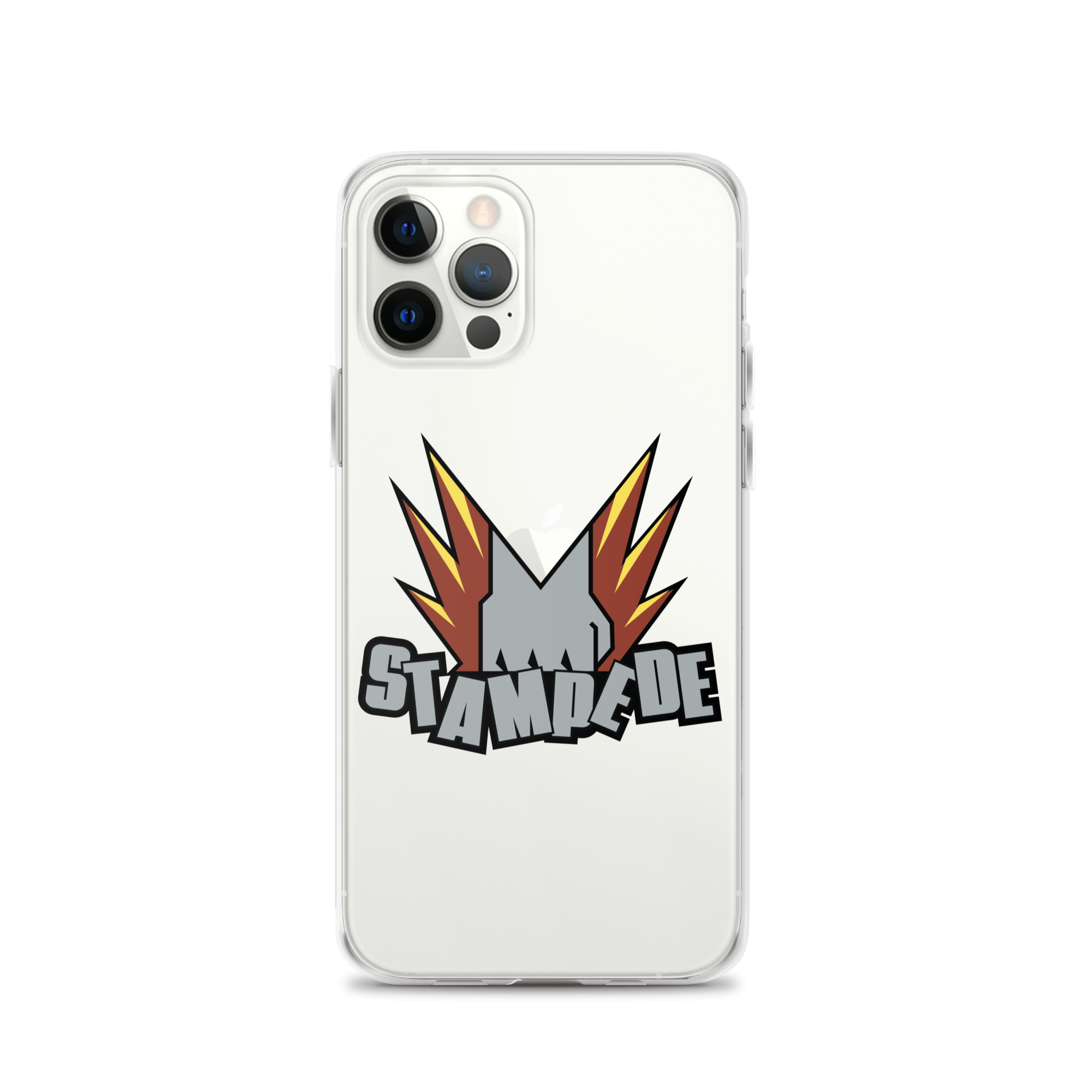 Zoo Jitsu Fighters Stampede iPhone Clear Case - Durable Protective Cover for iPhone 11/12/13/14/15 Pro Max - Slim Shockproof Phone Case for Everyday Use, Travel & Outdoor Activities