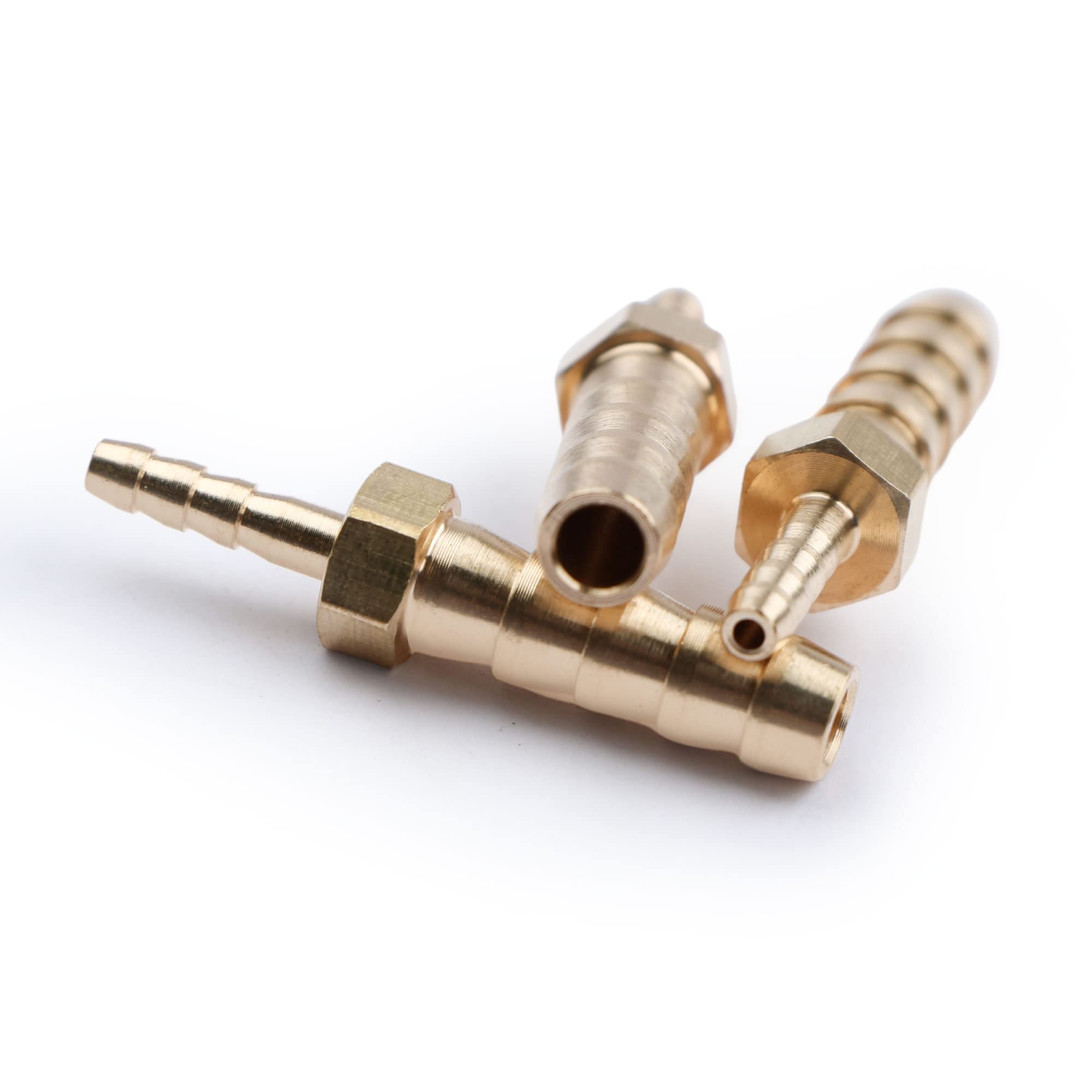 Solid Brass Hose Barb Reducer Kit - 1/4