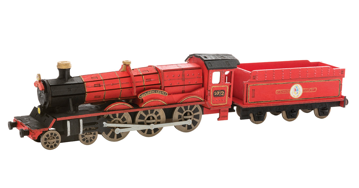 IncrediBuilds Harry Potter Hogwarts Express Book & 3D Wood Model Kit - DIY Craft for Kids & Adults, Perfect for Harry Potter Fans, Home Decor & Gift Idea