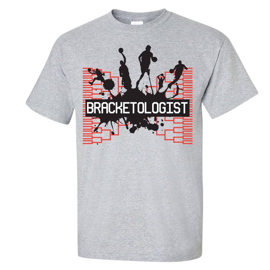 VictoryStore Apparel - Bracketology Specialist T-Shirt | March Madness Basketball Fan Gear | NCAA Tournament Tee for Men & Women | Perfect for Game Day, Sports Bars & College Basketball Events
