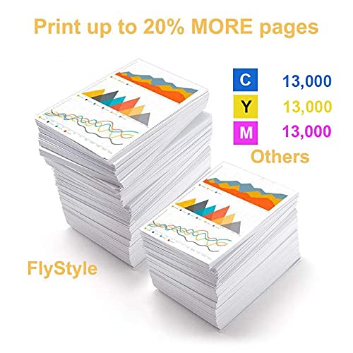 3 Pack (Cyan + Yellow + Magenta) High Yield Compatible 821246 821244 821245 Laser Toner Cartridge for Ricoh Aficio SP C435 SP C435DN SP C435A Printer - Perfect for Office Printing, Document Reproduction & High-Volume Color Printing Needs