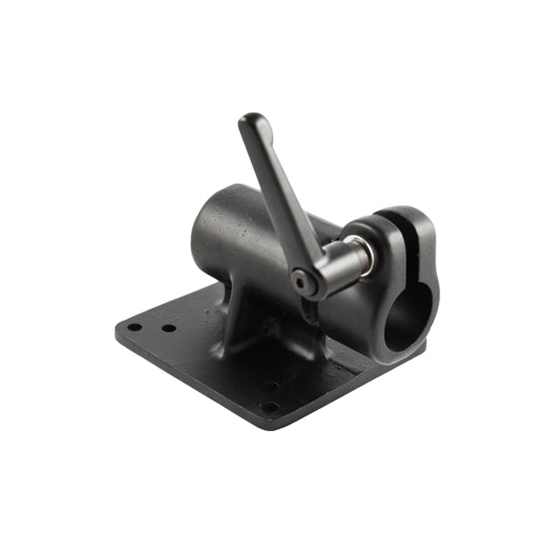 RAM 100x100mm VESA Mount Plate with 1/2 NPT Hole (Model RAM-D-246HU) - Universal TV Monitor Bracket for Home Office, Gaming & Commercial Displays