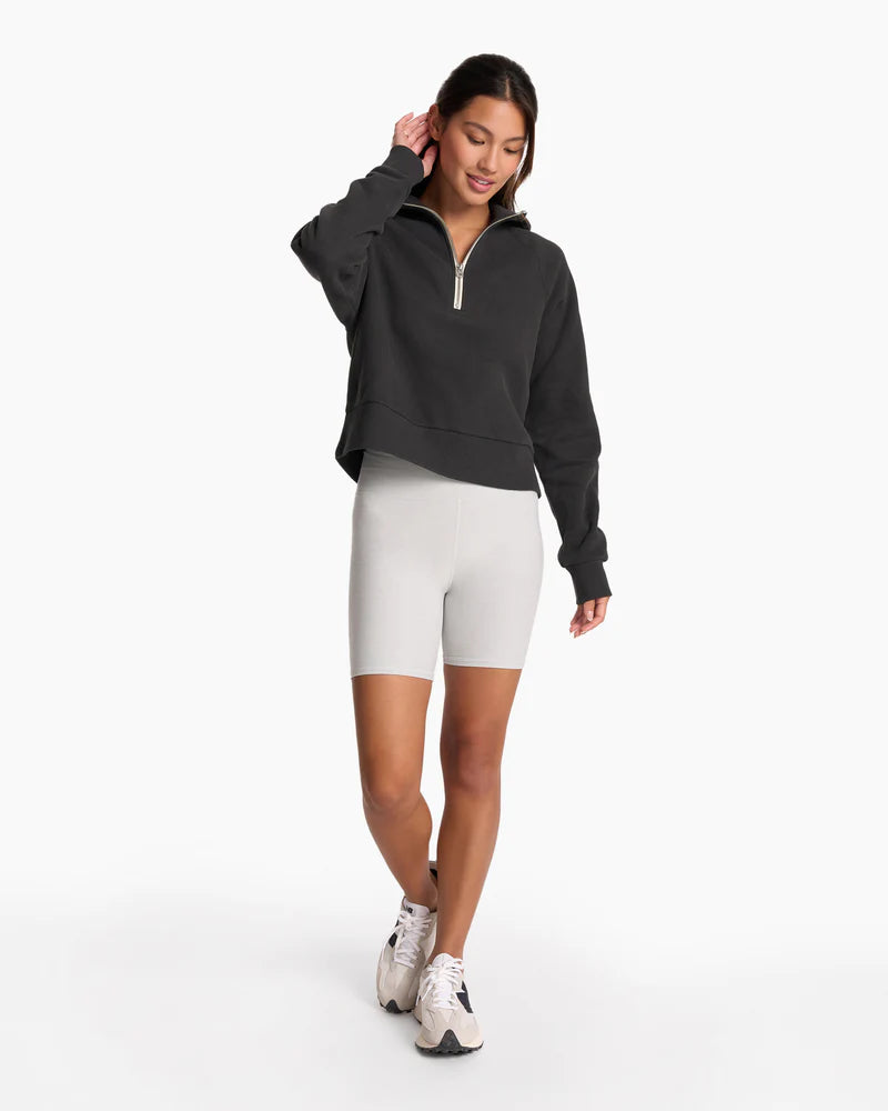 Vuori Restore Half Zip Hoodie for Men & Women - Lightweight Fleece Pullover for Running, Hiking & Casual Wear
