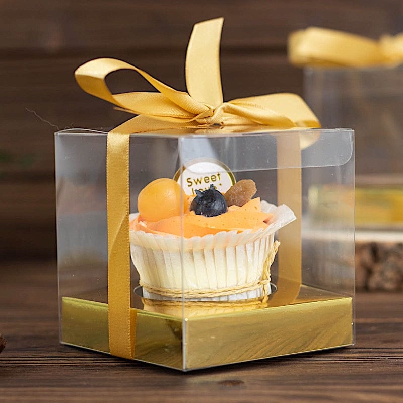 12 Pack Gold & Clear 3.5