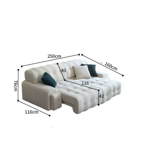 Divano Lazy Sofa Bed - Convertible Folding Futon for Living Room, Bedroom & Small Spaces | Comfortable Lounge Chair & Guest Bed for Apartments