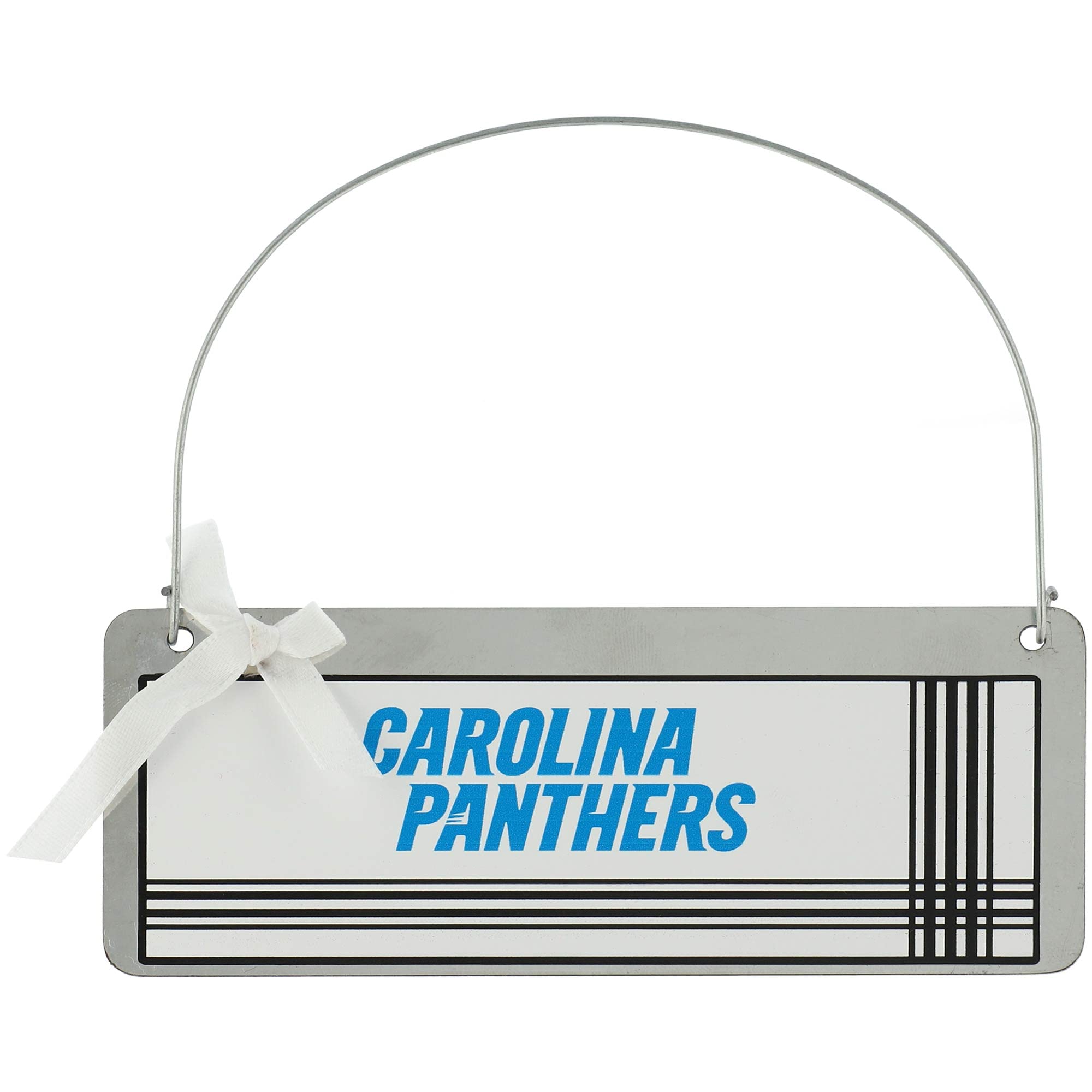 Carolina Panthers #1 Fan Galvanized Metal Sign - NFL Team Logo Decor for Home, Office & Game Day