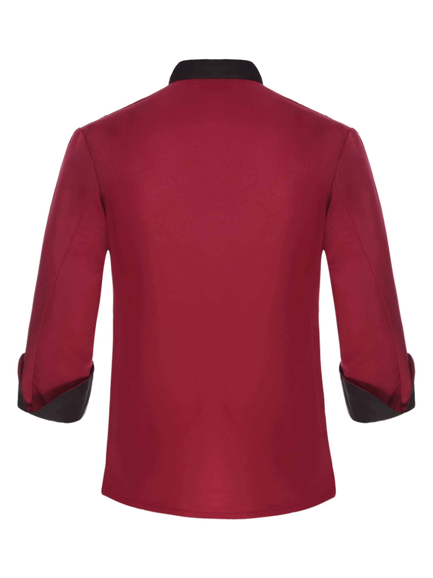 Aislor Professional Unisex Chef Jacket - Breathable Cotton Chef Coat for Men & Women - Restaurant, Hotel & Home Kitchen Uniform for Cooking, Baking & Culinary Work