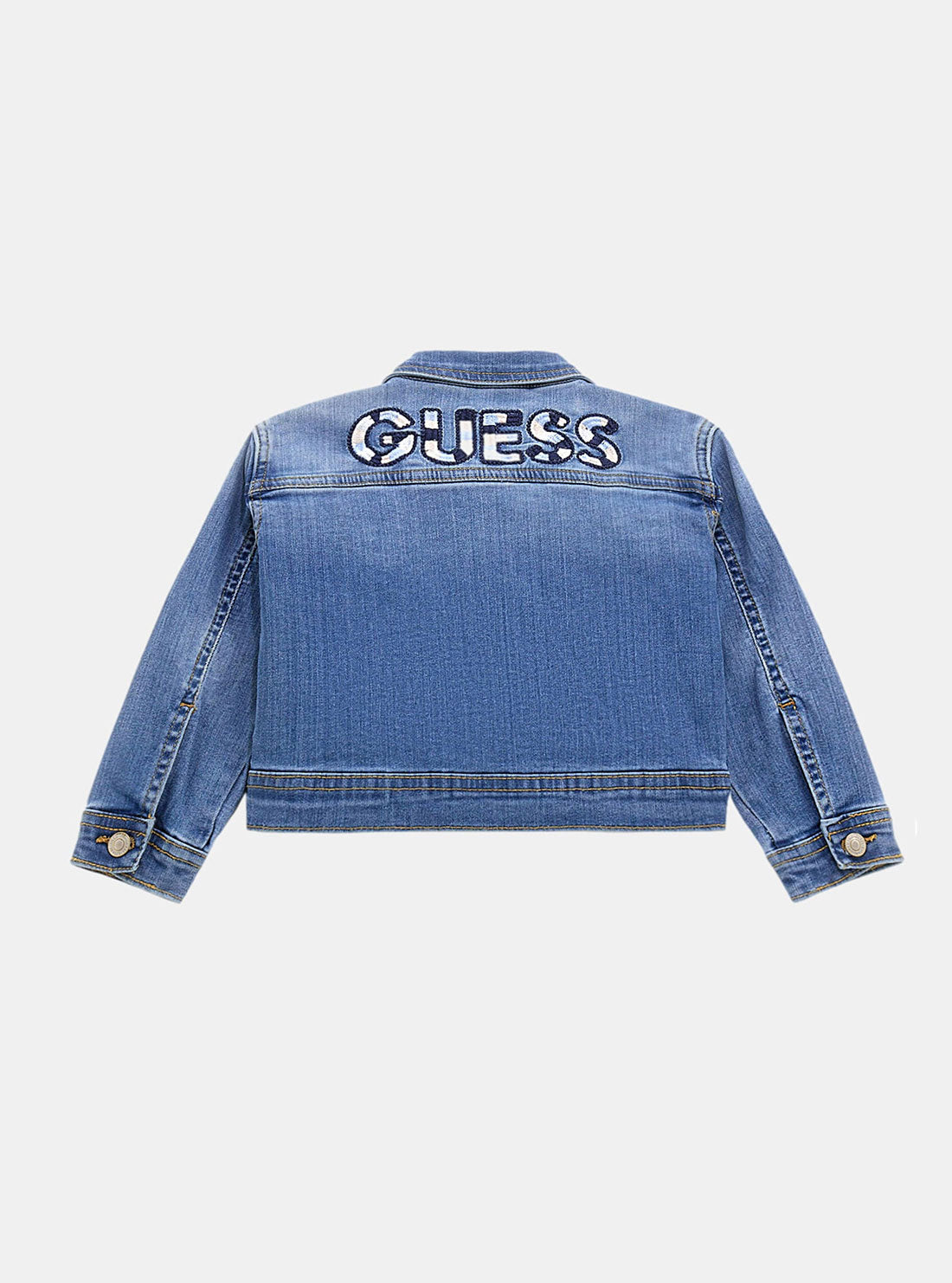 Blue Stretch Denim Jacket for Women - Comfortable Slim Fit Jean Jacket with Stretch Fabric - Perfect for Casual Outfits, Date Nights & Spring Layering
