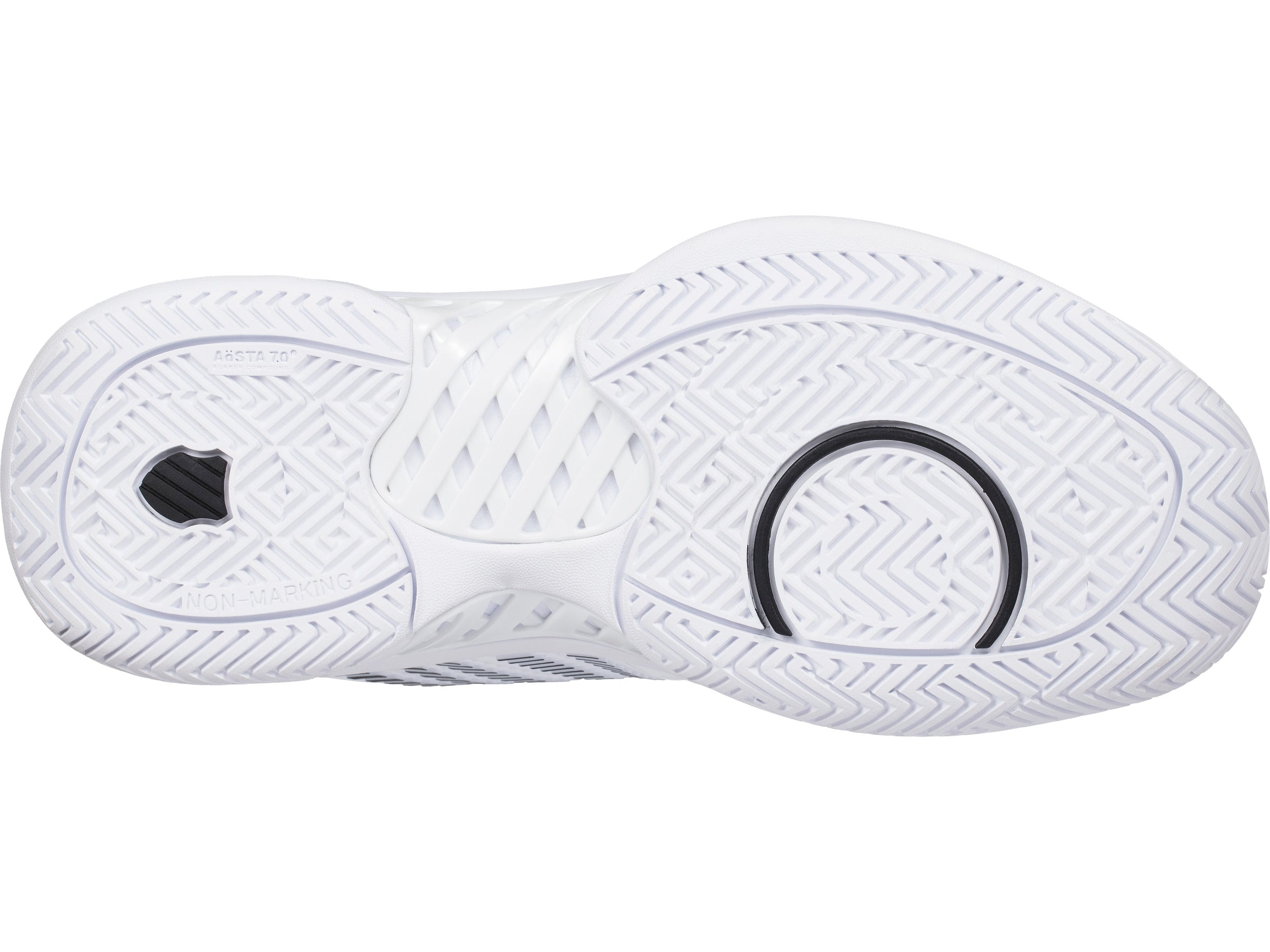 Hypercourt Express 2 Tennis Shoes - White/Black | Lightweight Performance Court Sneakers for Men & Women | Perfect for Tennis, Pickleball & Casual Wear
