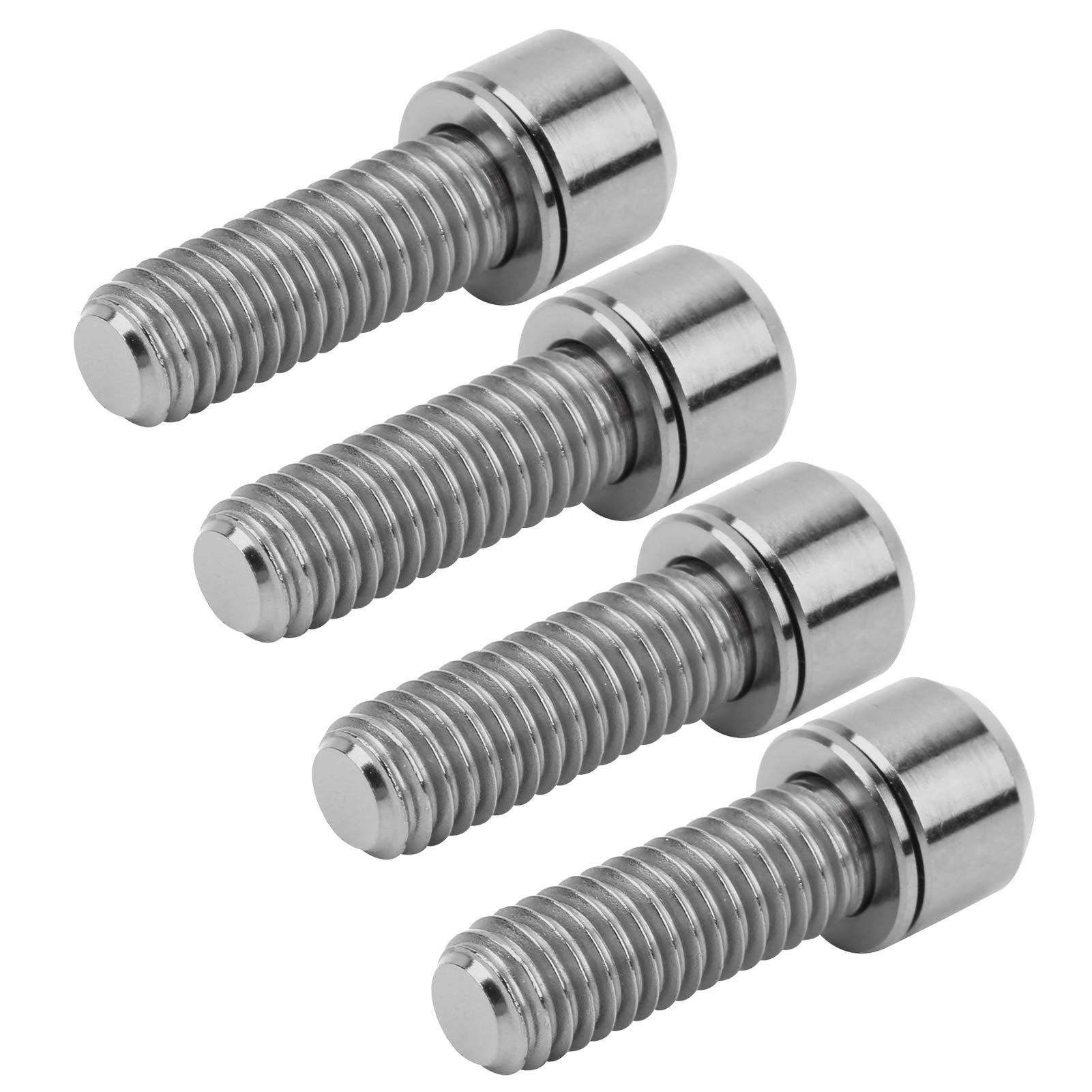 **Road Bike Stem Screw - Tube Clamp Fixing Screw (4Pcs) | Durable & Portable for Road & Mountain Bikes | Perfect for Bike Repairs & Maintenance**