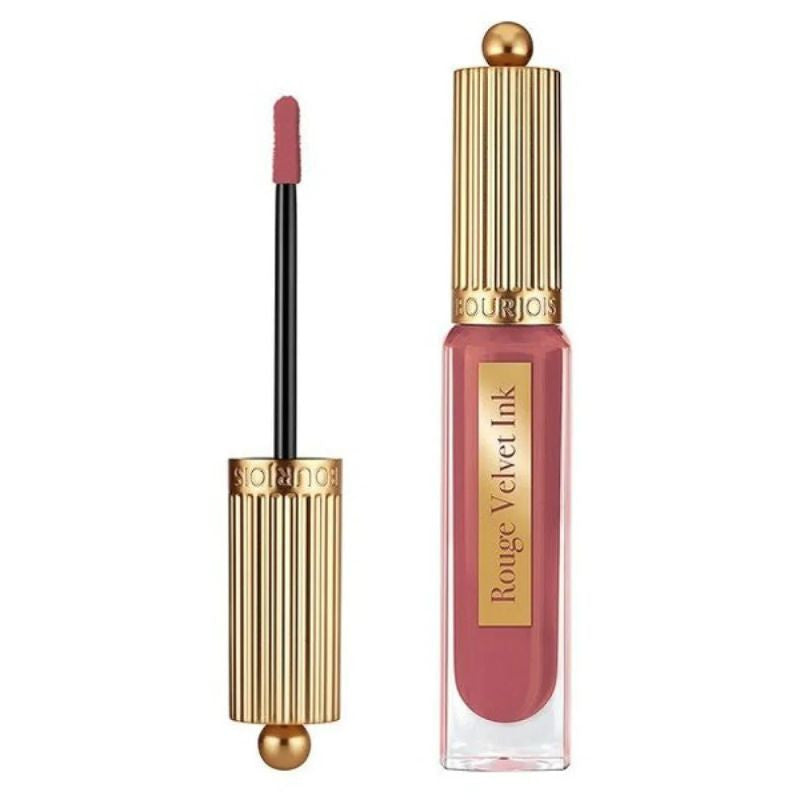 Bourjois Rouge Velvet Ink Liquid Lipstick - Long Lasting Matte Finish, Vegan & Cruelty Free - Perfect for Date Night, Parties & Everyday Wear