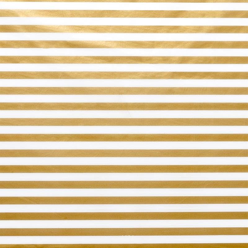 Narrow Gold/White