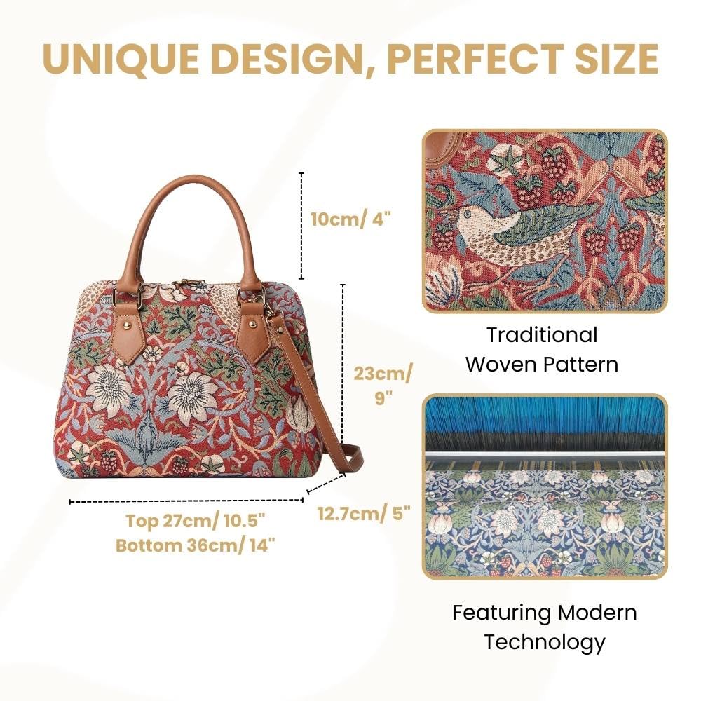 Signare Women's Fashionable Hand & Shoulder Bag - Crossbody Purse & Satchel for Women, Girls & Teens | Perfect for Daily Use, Travel & Casual Outings