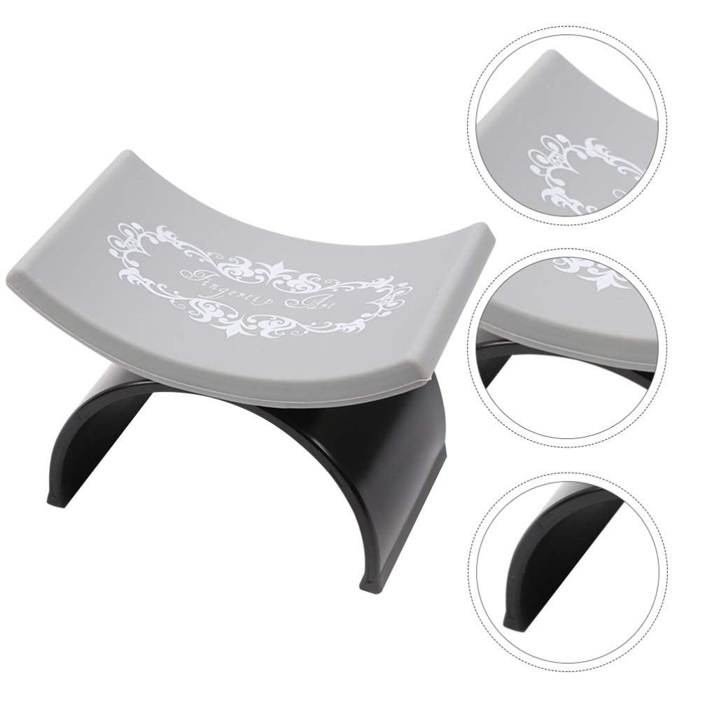 FRCOLOR Salon Nail Hand Pillow - Ergonomic Nail Art Cushion & Arm Rest for Manicures - Professional Nail Salon Accessories & Equipment (Black) - Perfect for Nail Artists, Home Manicures & Spa Treatments