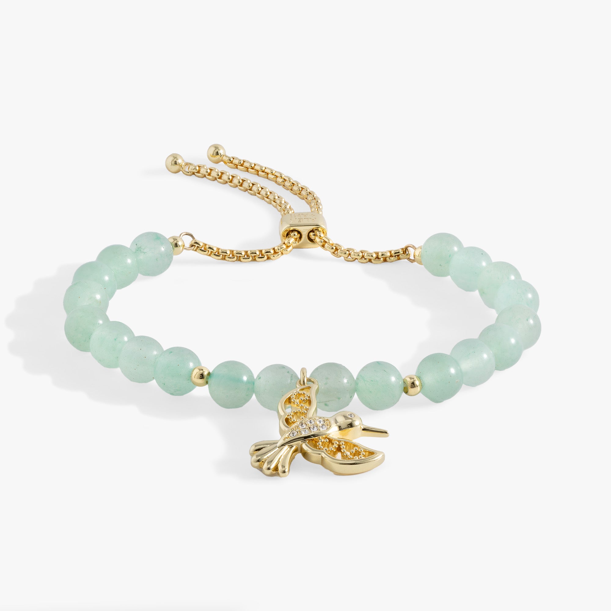 Hummingbird Gemstone Bolo Bracelet - Adjustable Beaded Wrap Bracelet for Women - Boho Chic Jewelry Gift for Birthday, Anniversary - Perfect for Festival, Yoga & Everyday Wear