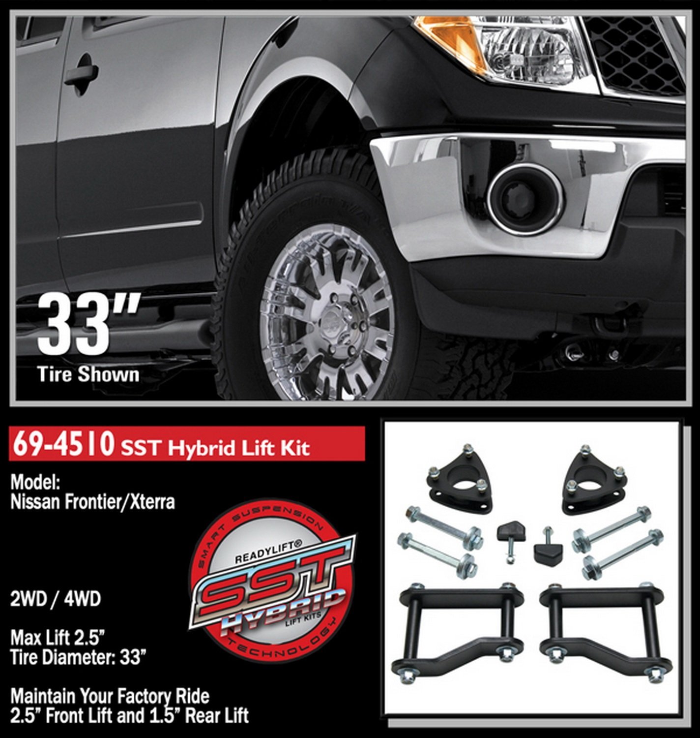 ReadyLift 69-4510 2.5