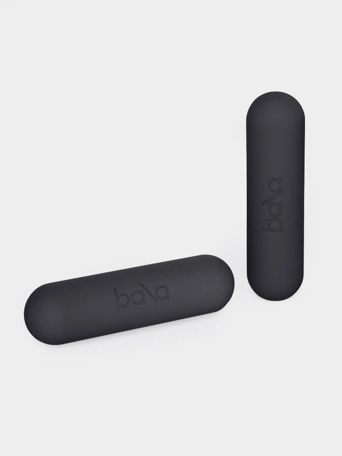 Bala Bars 3lb Hand Weights - Lightweight Dumbbells for Home Workouts, Yoga & Fitness Training - Perfect for Strength Training, Toning & Arm Exercises