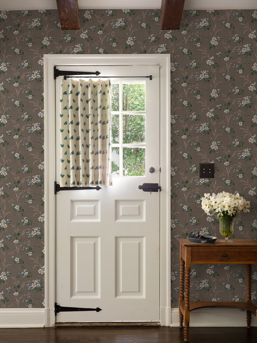 Nathan Turner 'Heaton' Chocolate Wallpaper - Premium Peel & Stick Wallpaper for Living Room, Bedroom, and Home Decor