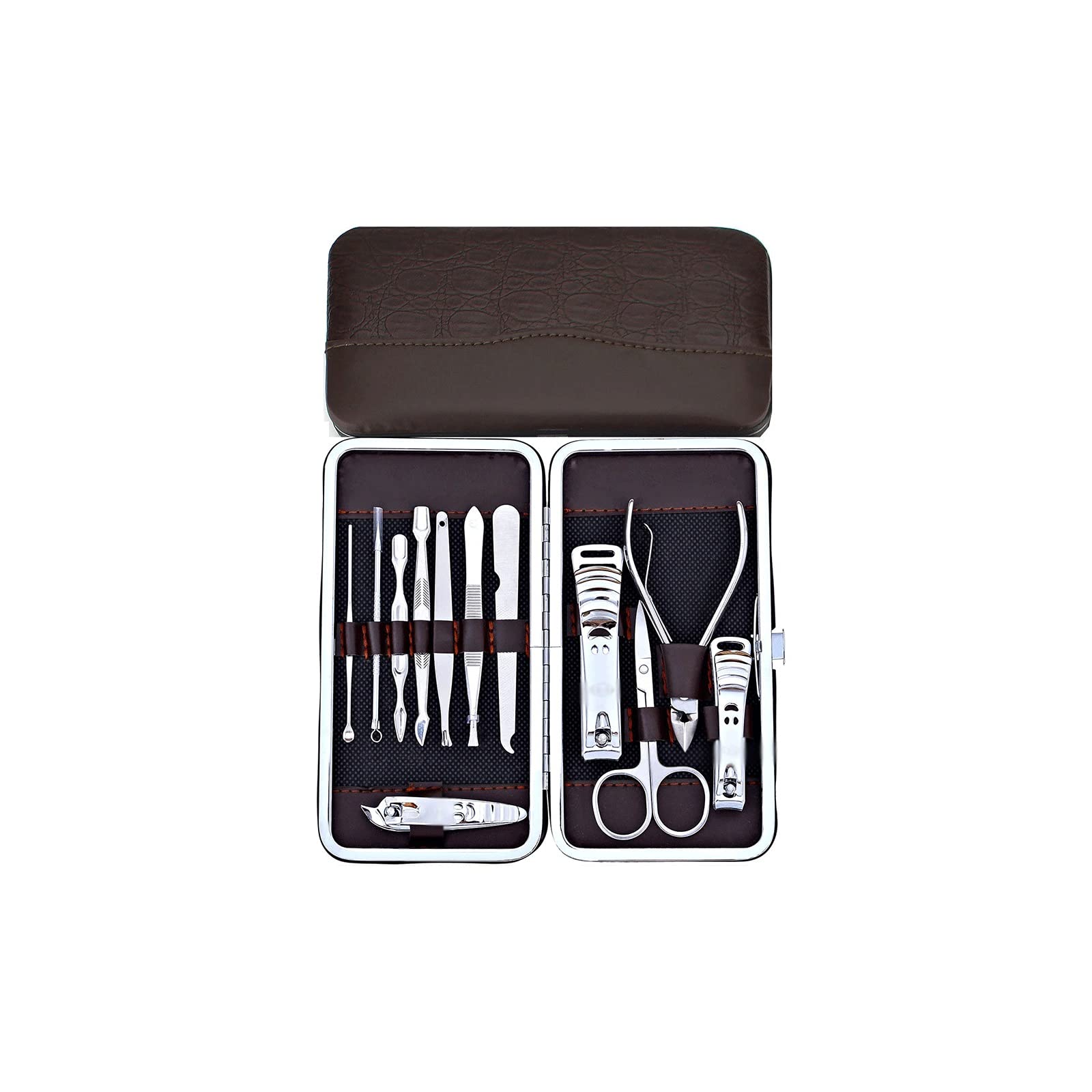 Professional Stainless Steel Toe Nail Clippers Set - Manicure & Pedicure Kit for Women & Men | Durable Nail Grooming Tools for Home, Travel & Salon Use
