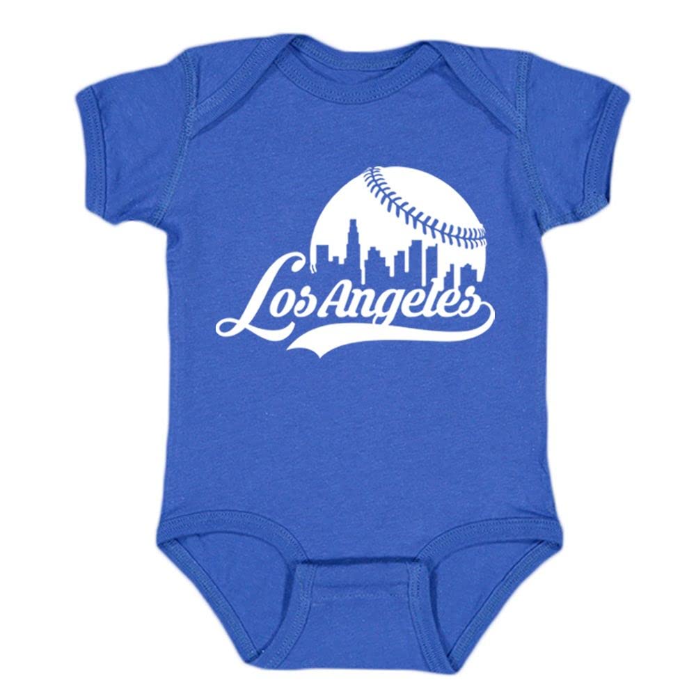 Xtreme Apparel City Skyline Baseball Fan Kids Bodysuit - Comfortable Baby Onesie for Baseball Games & Sports Events