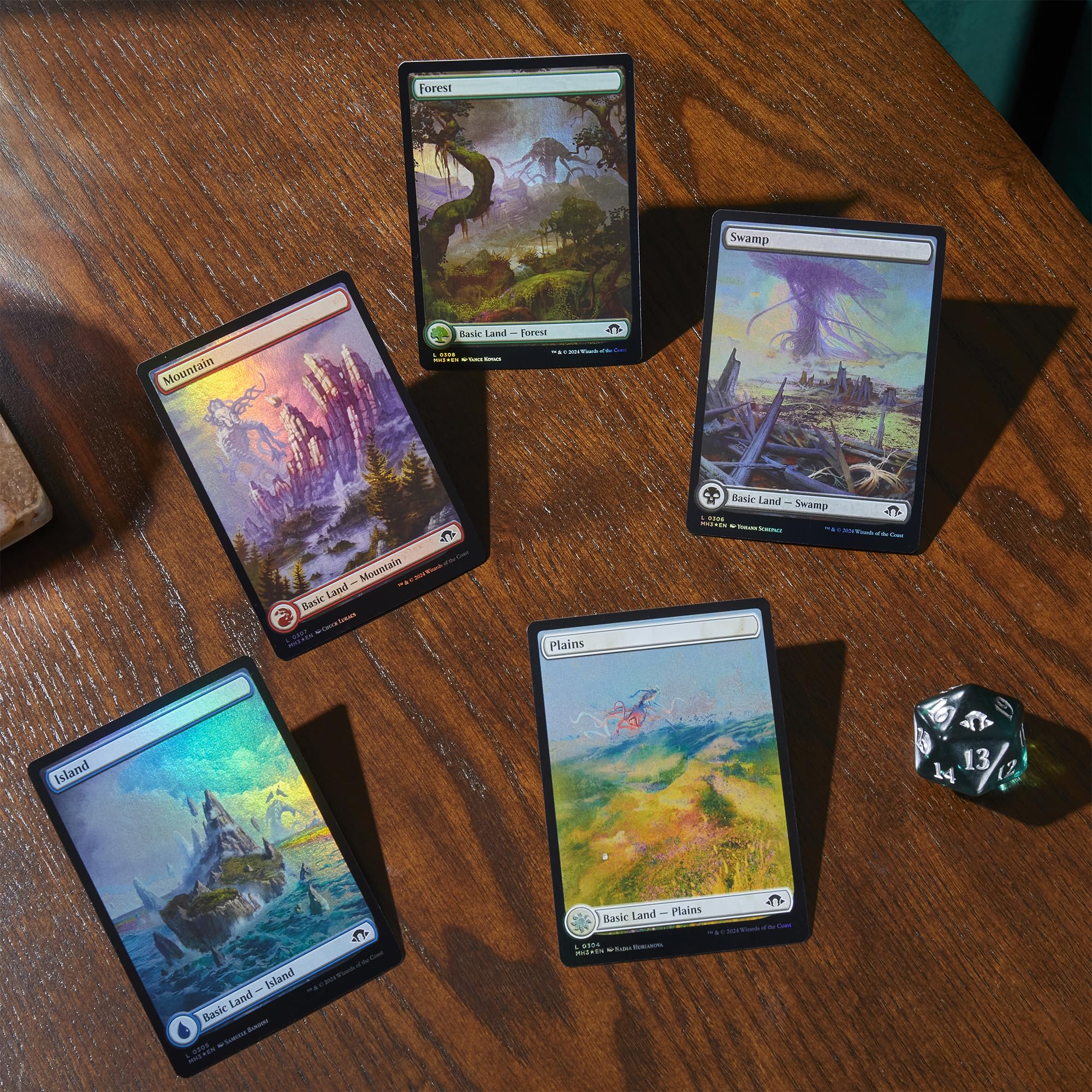Magic: The Gathering Modern Horizons 3 Bundle - 9 Play Boosters, 30 Land Cards + Exclusive Accessories | Premium MTG Card Collection for Modern Format | Perfect for Tournaments, Casual Play & Collector's Display