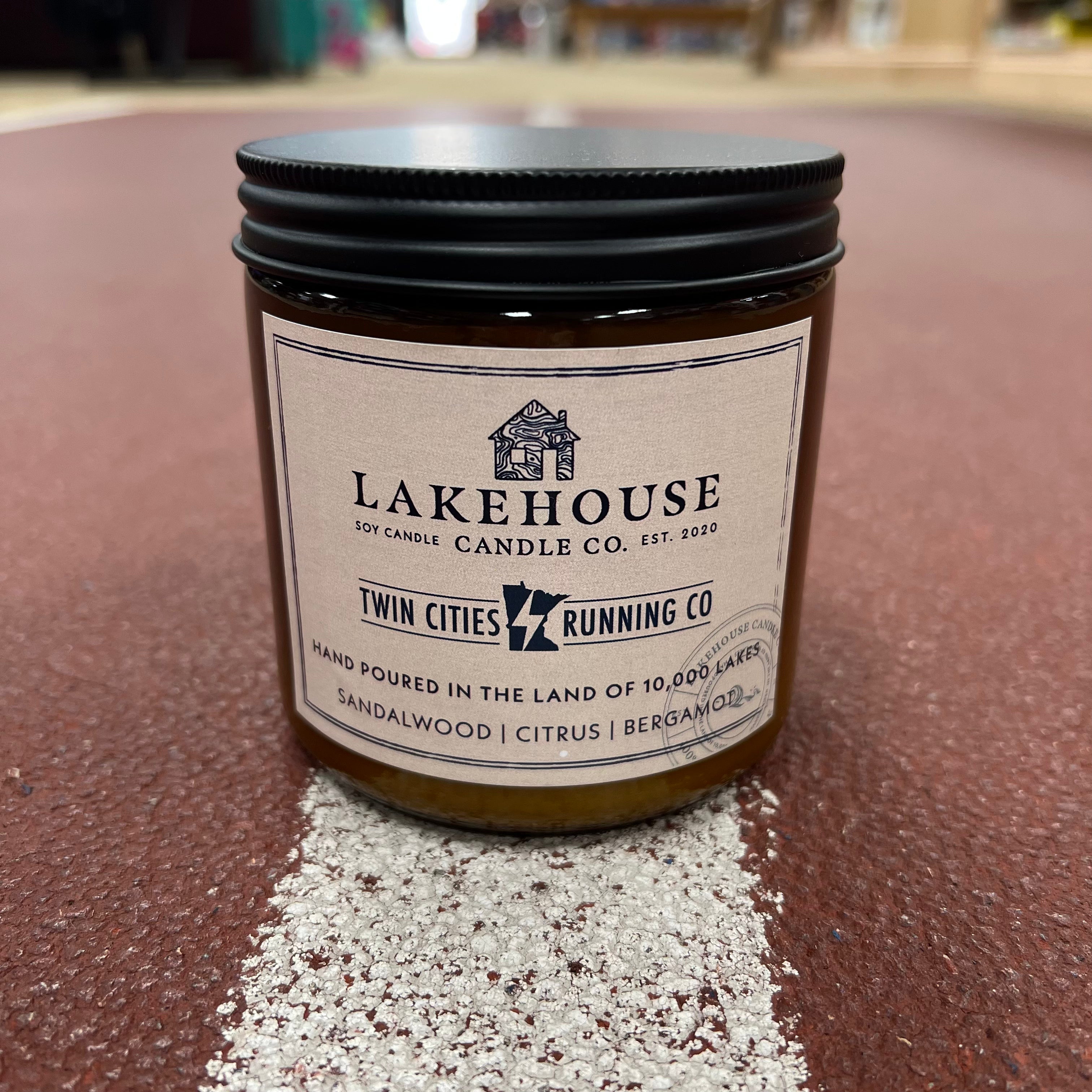 TCRC Lakehouse Candle Co. Hand-Poured Soy Wax Candle - Cross Lake Scent | Aromatherapy, Home Decor & Relaxation Gift for Cozy Evenings