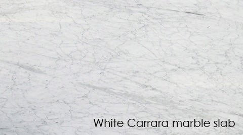 Eero Saarinen Tulip Table - 32 x 55 Inch Oval Dining Table for Modern Home, Kitchen & Restaurant | Mid-Century Modern Design, White Marble Top, Sturdy Aluminum Base