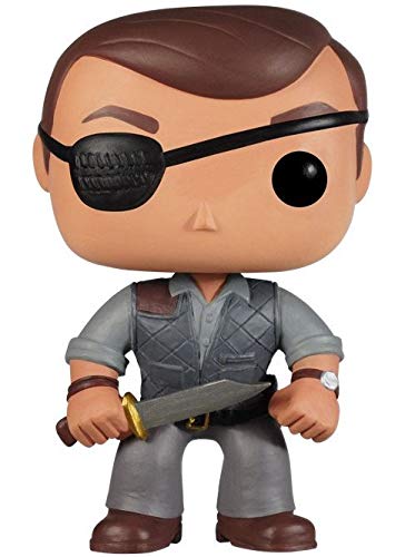 The Walking Dead Governor Funko Pop! Vinyl Figure with Pop Protector Case - Collectible TV Show Action Figure for Display & Protection - Perfect for Fans, Collectors & Home Office Decor