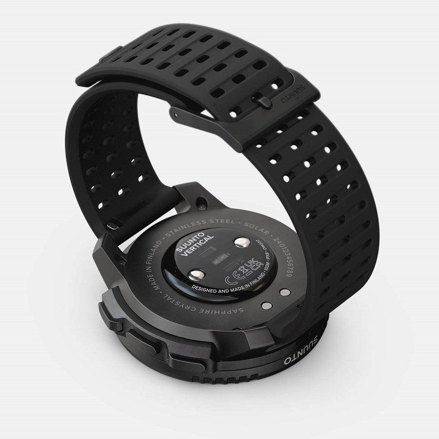 Suunto Vertical Stainless Steel or Titanium Solar GPS Outdoor Sports Watch - Hiking, Running, Climbing & Adventure Activities