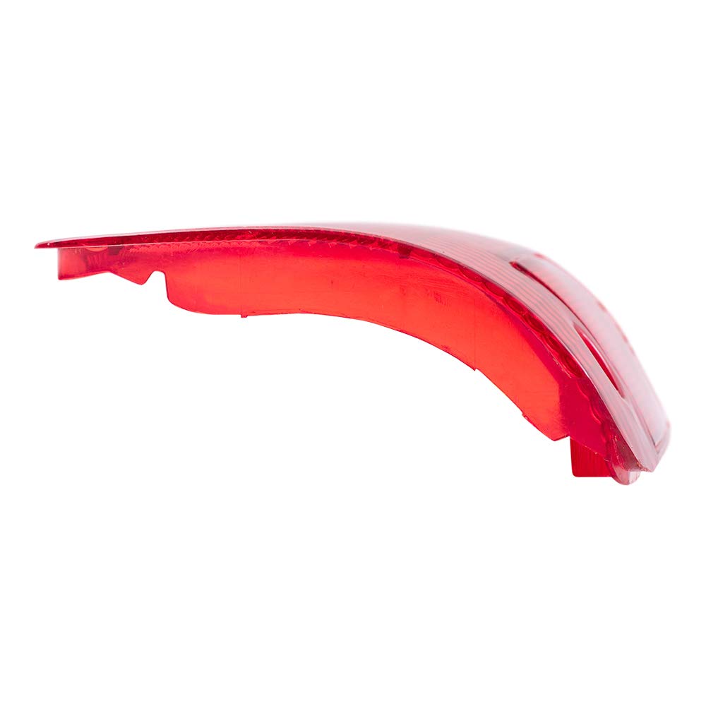 Brock Replacement Driver & Passenger Taillights - Compatible with 1989-1995 Pickup Truck (Part #8155189166, 8156189166) - Durable Tail Lamp Lens for Enhanced Visibility & Safety - Perfect for Night Driving, Off-Road Adventures & Vehicle Restoration Projects