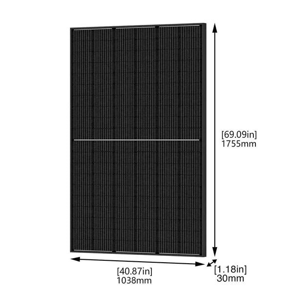 Natures Generator 10 x 410 Watt Monocrystalline Solar Panels for Home, RV, Off-Grid Power - High Efficiency Solar Energy System for Camping, Emergency Backup & Sustainable Living
