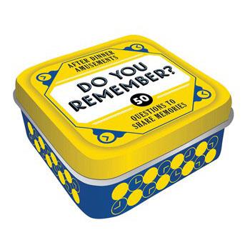 After Dinner Amusement: Do You Remember? Fun Family Card Game for Parties, Gatherings & Game Nights - Perfect for Adults & Teens