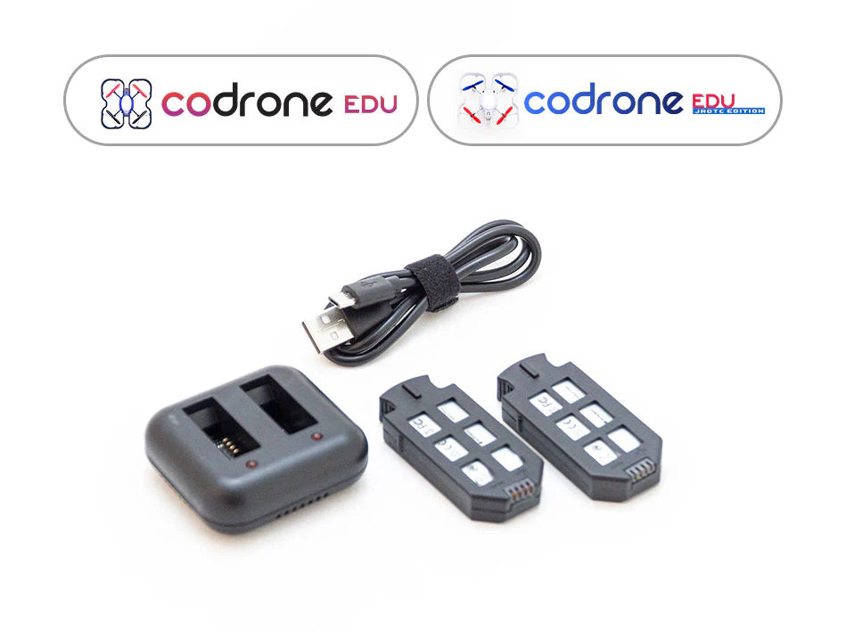 CoDrone EDU Power Pack - Programmable STEM Drone Kit for Kids & Teens - Perfect for Coding Classes, Robotics Competitions & STEM Learning Activities