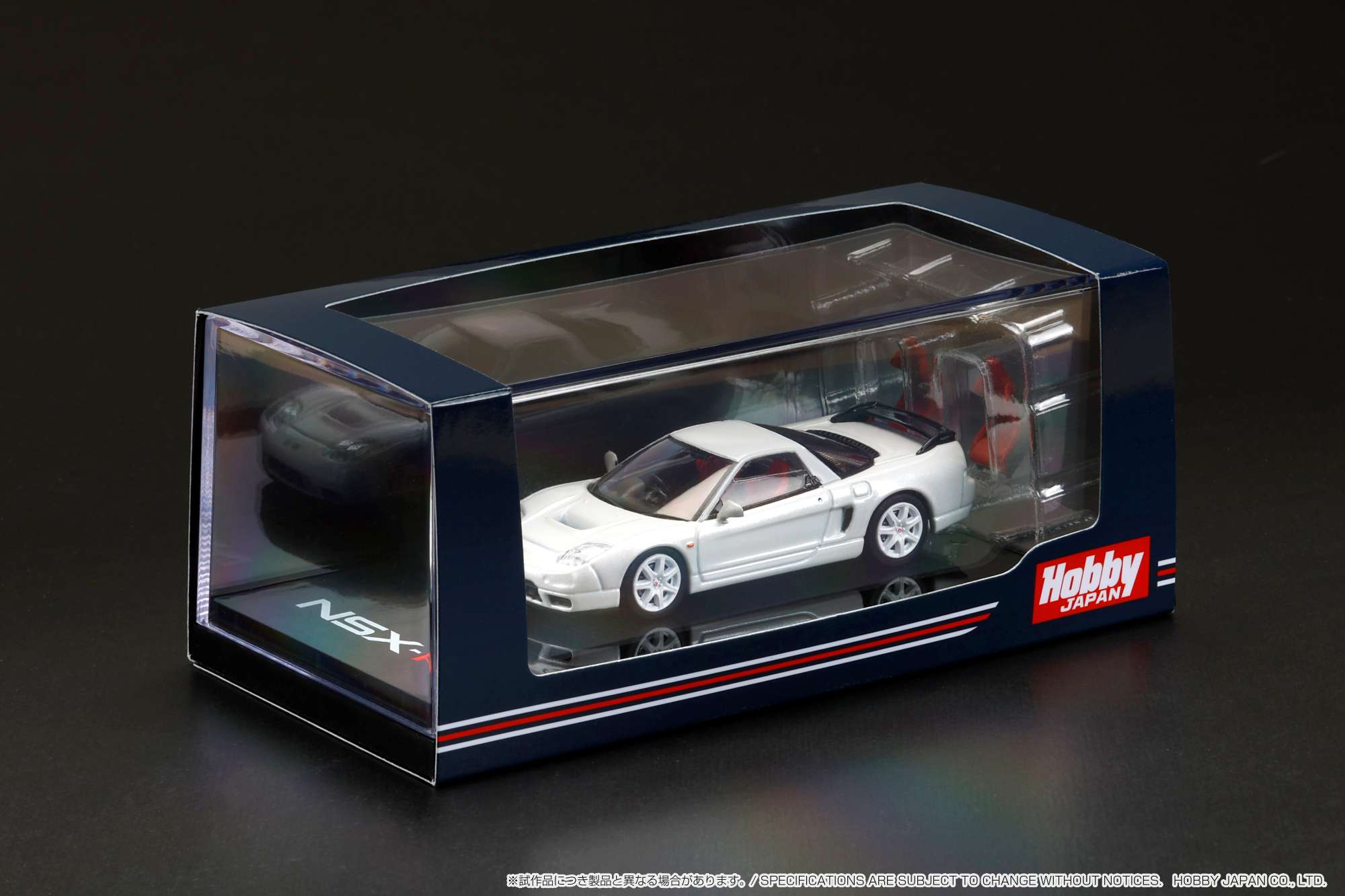 1:64 Scale Honda NSX R (NA2) Diecast Model Car with Genuine Seats - Pearl White Finish - Collectible Japanese Sports Car Display for Hobbyists & Racing Fans - Perfect for Showcase, Office Decor, and Gift Giving