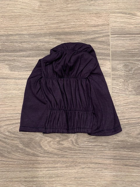 Volumizing Tie Back Cap Navy - Adjustable Hair Accessory for Women - Perfect for Casual Outfits, Beach Days & Summer Fashion