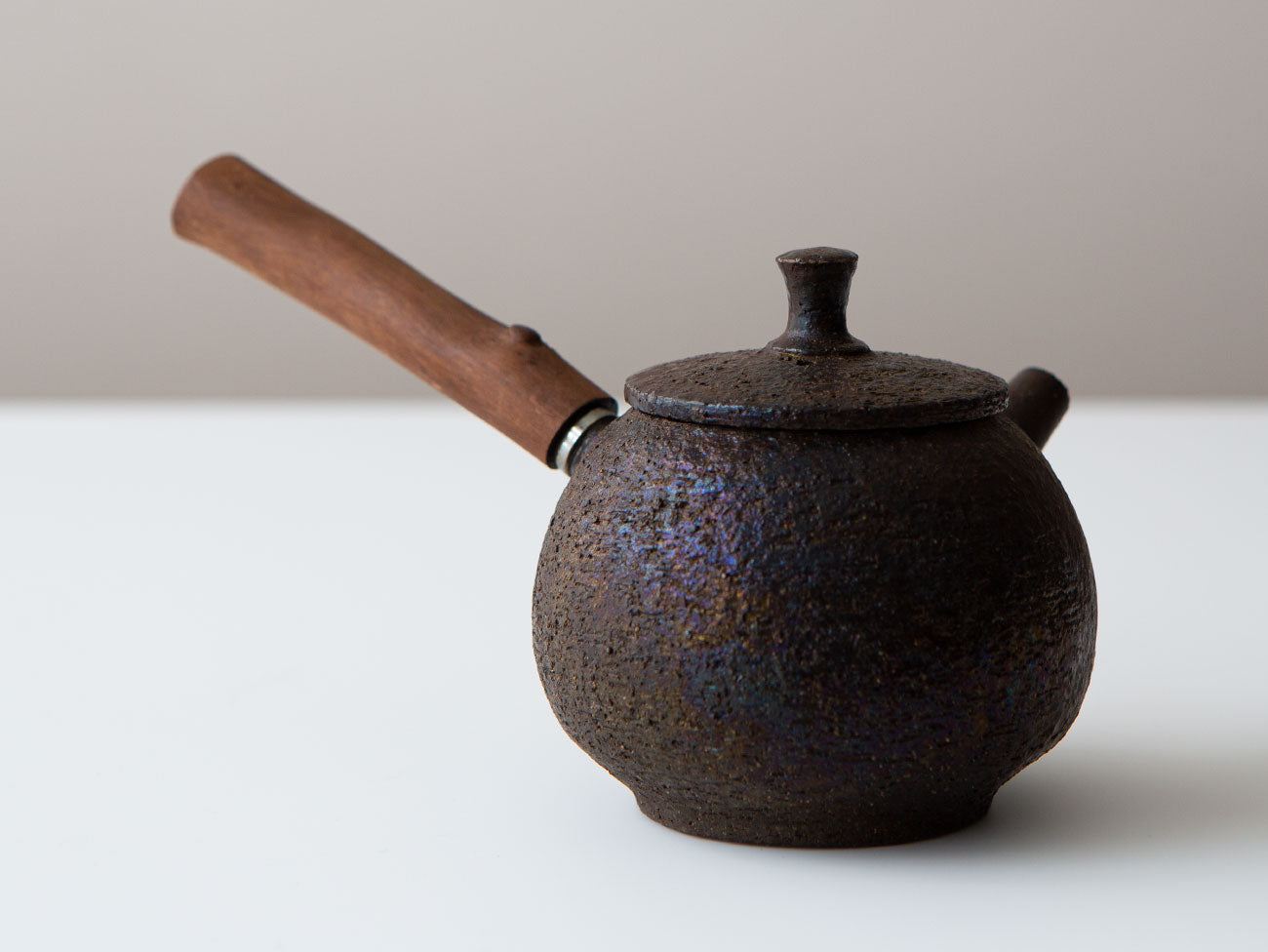 Premium Fire Cypress Kyusu Teapot - Japanese Traditional Wooden Teapot for Green Tea & Loose Leaf Tea Brewing - Perfect for Tea Ceremonies, Home Use & Gifts
