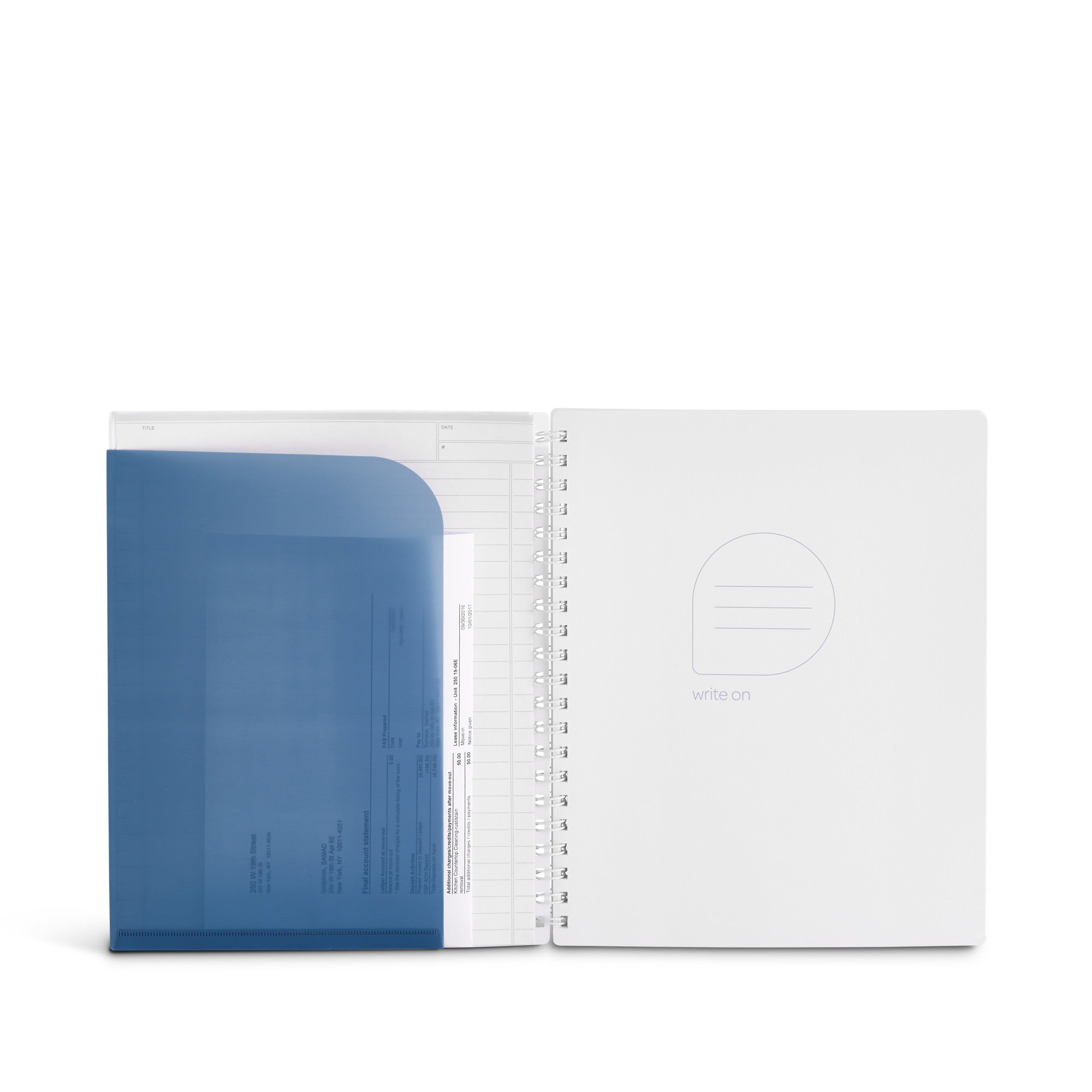 Premium Pocket Spiral Notebook - A5 Subject Notebook for Students & Professionals - Perfect for School, Office & Travel Note-Taking