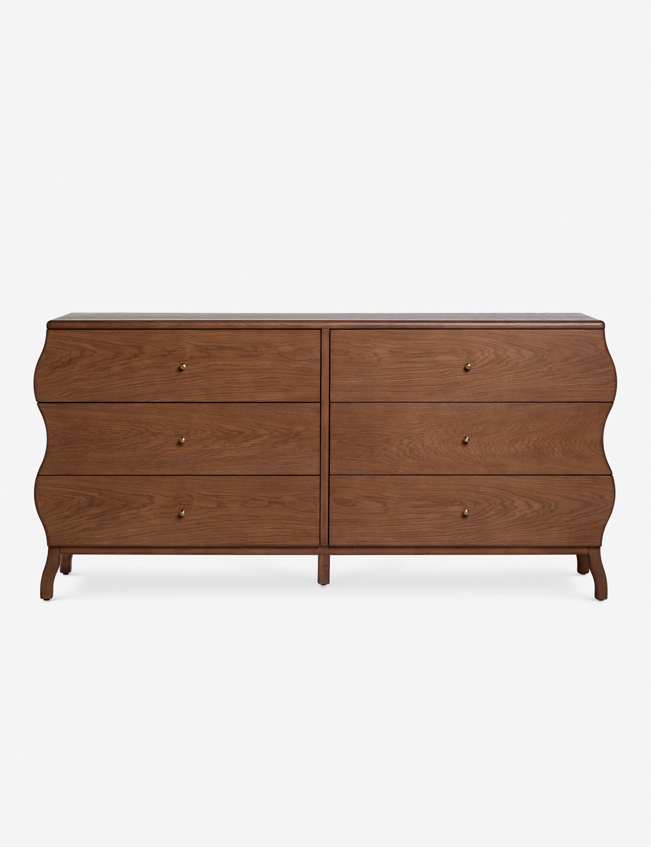 Lasya 6 Drawer Dresser - Modern Wooden Chest of Drawers for Bedroom Storage & Organization - Perfect for Clothes, Accessories, and Home Decor