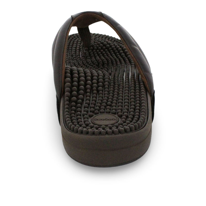 Kenkoh Spirit V Men's Foot Massage Sandals - Comfortable & Supportive for Relaxation, Home & Spa Use