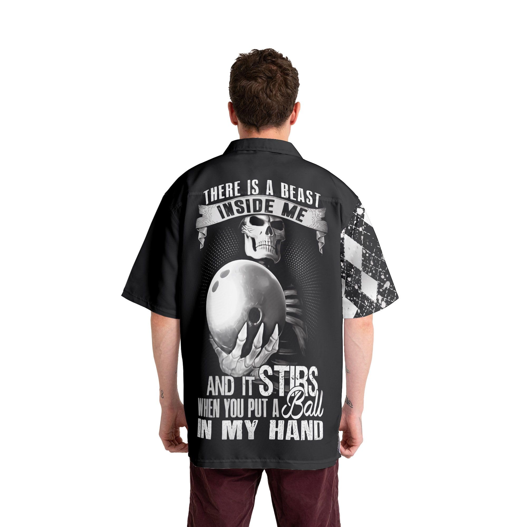 Custom Personalized Bowling Shirts with Names for Men & Women | Stylish Hawaiian Bowling Shirts | Perfect for Bowling Leagues, Team Uniforms & Casual Wear