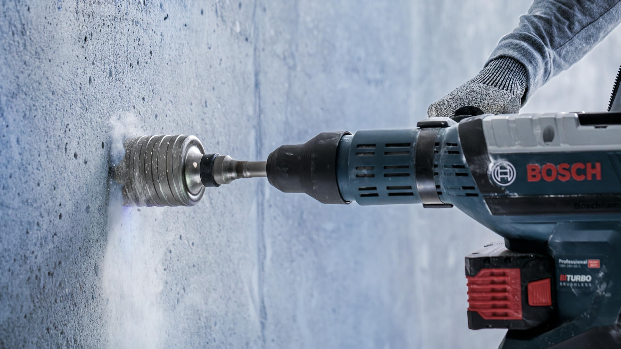 Bosch Professional SDS Max-9 Core Cutter for Concrete, Brick & Block (82x80x160mm) - Rotary Hammer Drill Accessory - Perfect for Construction, Demolition & Masonry Work
