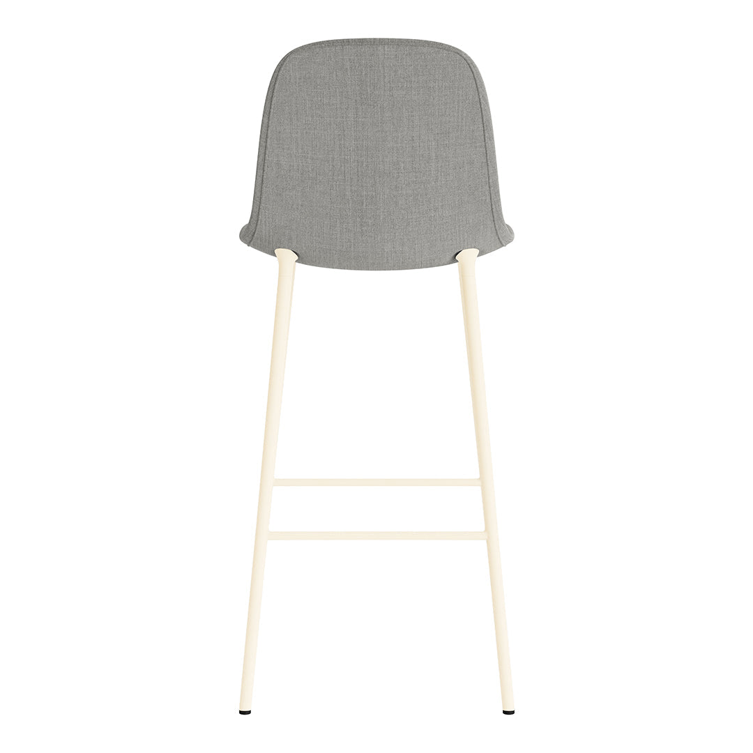 Modern Form Bar Chair - Fully Upholstered Counter Stool with Comfortable Seat - Perfect for Kitchen Islands, Breakfast Bars & Home Bars